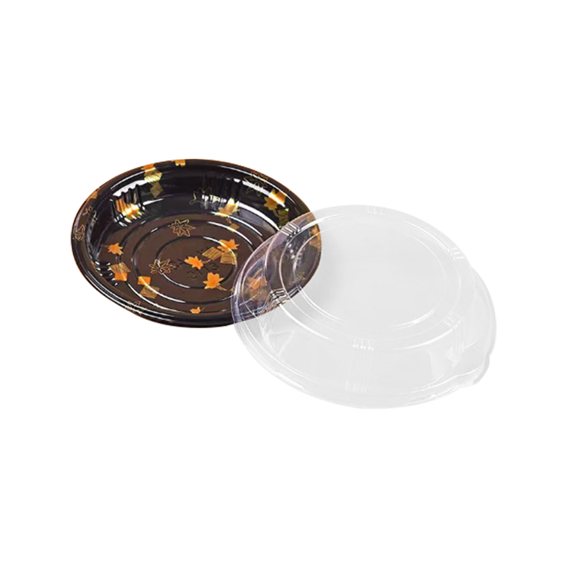 Caja de sushi circular degradable