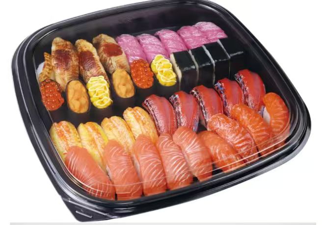 Caja de embalaje de plástico desechable parai food 